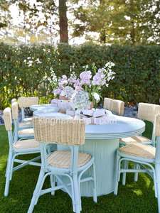 Chaises pour enfants en rotin naturel faites à la main pour événements de location, fêtes d'anniversaire, décoration de mariage, vente en gros, sièges tissés sur mesure - Product Image 2