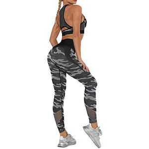 Ropa de Yoga para Mujer, Ropa Deportiva, Conjunto Deportivo sin Costuras, Conjunto de Ropa Deportiva de Alta Calidad, Conjunto de Ropa Deportiva Activa para Mujer - Product Image 3