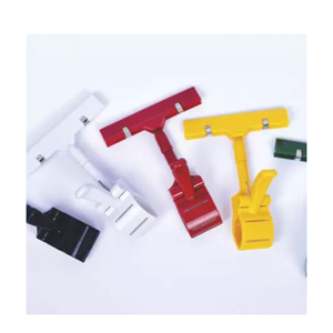 Soporte de PVC de precio personalizado para supermercado, clip de exhibición de precio bajo, clip de plástico transparente Pop, soporte de señal, etiqueta de estante - Product Image 5