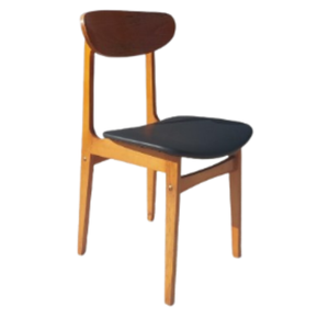 Muebles de silla de restaurante de madera de teca resistente con diseño minimalista, que muestra una sensación cálida y elegante a un precio asequible - Product Image 5
