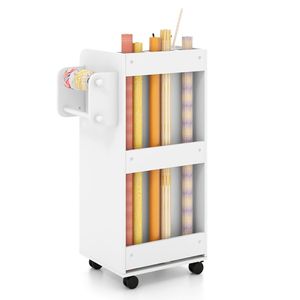Carrello Multiuso con Ripiani Aperti e 3 Cassetti - Product Image 3