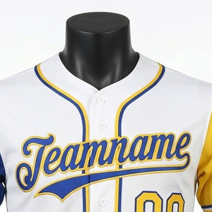 Maillot de baseball de qualité supérieure fabriqué au Pakistan, 100% polyester, manches courtes, respirant, séchage rapide, unisexe, adulte - Product Image 4