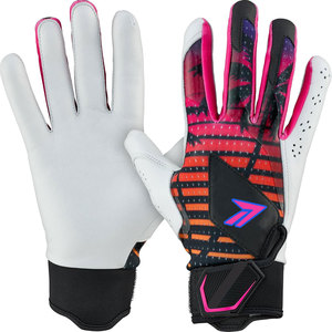 Guantes de Bateo de Béisbol y Sóftbol Personalizados con Logotipo OEM para Mujer, Perforados, Transpirables, con Banda de Velcro Segura en la Muñeca - Product Image 1