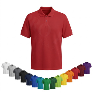 Camiseta Polo de Alta Calidad al por Mayor, Cómoda, de Algodón, Manga Corta, Corte Clásico, Informal, de Secado Rápido, a la Moda - Product Image 1