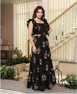 เดรสยาวออกงานกลางคืนแบบผ่าข้าง แขนกุด ดีไซน์หรูหราสำหรับผู้หญิง สินค้ามาใหม่ เดรสแขนกุดคอเหลี่ยมสไตล์โพลีนีเซียนสุดเซ็กซี่  ที่ดีที่สุด - Product Image 5