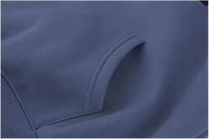 Fabricantes de Ropa, Sudadera con Capucha Personalizada de Felpa, Sudadera con Capucha Desgastada Personalizada, Sudadera Corta Unisex para Hombre - Product Image 3