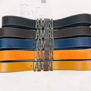 เข็มขัดหนังปรับแต่งได้สำหรับผู้ชาย แบรนด์ดีไซเนอร์ชื่อดัง ดีไซน์คลาสสิก สีดำ - Product Image 3