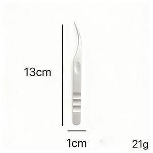 Pinzas de Acero Inoxidable de Alta Calidad para Pestañas, Pinzas de Precisión para Cejas, Pinzas para Extensión de Pestañas - Product Image 3