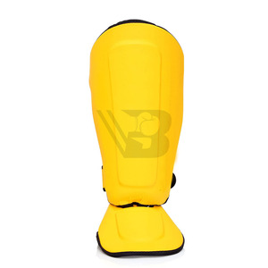 Unique Black Shin Guard for MMA Muay Thai Boxing with Custom Logo Leg Warmer <b>Bowling</b> Machine Jockstrap Ankle Weigh - Product Image 4