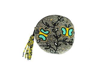 CRYSTAL CRAFT Porte-monnaie et pochette élégants faits à la main avec des perles brodées, personnalisables avec des motifs uniques - Product Image 6