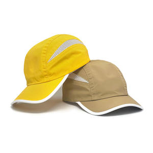 Gorra de poliéster de fácil cuidado, gorra de béisbol de corona alta, ajustable, profesional, con opción de logotipo personalizado para personal y equipos de servicio - Product Image 3