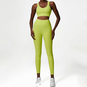 Ensembles de vêtements de sport et de yoga pour femme, tenues de fitness sans coutures, séchage rapide - Product Image 2