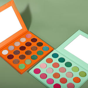 Paleta de Sombras de Ojos Rectangular, Set de Maquillaje Beauty Glazed, Sombras de Ojos con Brillo Prensado - Product Image 2