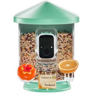 Mangeoire à oiseaux 2K HD AI avec caméra, dispositif intelligent à énergie solaire qui capture automatiquement plus de 10 000 espèces pour l'observation des oiseaux - Product Image 5