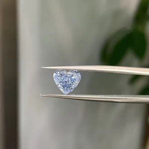 Diamantes Sueltos DVINS JEWELS con Certificación IGI, Diamante Cultivado en Laboratorio HPHT de Calidad Superior, Corte Corazón, Color D, Calidad Fancy Light - Product Image 2