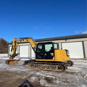 Excavadora de cadenas CAT 308 CR usada, excavadora hidráulica compacta para movimiento de tierras - Product Image 2
