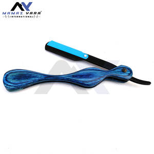 Rasoir droit classique vintage pour hommes, outil de rasage de barbier, pour la barbe et les cheveux, usage domestique ou en salon - Product Image 3