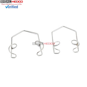 Espéculo de alambre Barraquer con hoja sólida, instrumento quirúrgico manual de acero inoxidable alemán, certificado CE para procedimientos oculares - Product Image 3