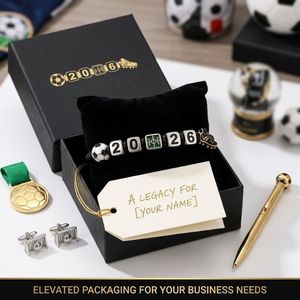 Bracelets de football personnalisés avec perles numérotées gravées, bracelet en cuir tressé pour souvenirs sportifs - Product Image 1