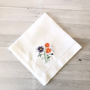 Serviettes de table de pétoncles de restaurant et d'hôtel personnalisées de haute qualité avec impression de blocs de bois accessoires en tissu coloré idée cadeau - Product Image 3
