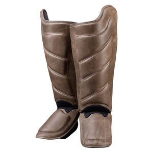 Protège-tibias tendance, respirants et doublés, antidérapants, avec coque extérieure robuste, protection contre les chocs élevés - Product Image 1
