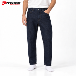 Wholesale <b>Mens</b> <b>Carpenter</b> Streetwear <b>Jeans</b> Heavyweight Cotton Denim Utility Pockets Custom Label - Product Image 2