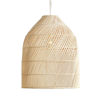 Abat-jour en rotin faits à la main au Vietnam, vente en gros, abat-jour en rotin, couvre-lampes suspendus, décoration de salon, luminaire suspendu