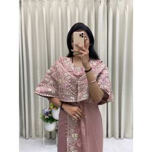 Designer Fancy <b>Indian</b> & <b>Pakistani</b> <b>Clothing</b> Western Style Top and Bottom - Product Image 6