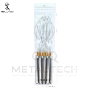 Juego de herramientas de acero inoxidable para peluquería: aguja de extensión de cabello, microanillo y herramienta para tirar de cabello, precio mayorista - Product Image 6