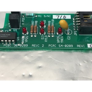 Prometrix เซนเซอร์36-0289, บอร์ดจำกัด XY PCB อุปกรณ์เซมิคอนดักเตอร์ทั่วโลกที่ - Product Image 6