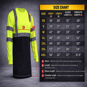T-shirt manches longues, transparent, haut en v, noir, filet anti humidité - Product Image 6