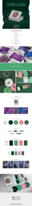 TXT The Name Chapter TEMPTATION Lullaby ver. Aleatorio Oficial Kpop Álbum Coreano CD - Product Image 6
