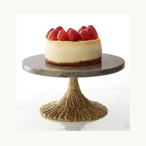 Metal Non-Stick <b>White</b> 2-Piece <b>Cake</b> Pedestal <b>Stand</b> Stylish New Design Customized Dessert Serving Holder New Arrival Collection - Product Image 1