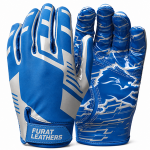 Al por mayor: Guantes deportivos de silicona para niños, transpirables, que absorben la humedad, impermeables, con correa de muñeca ajustable, agarre adherente y duraderos, de dedo completo. - Product Image 1
