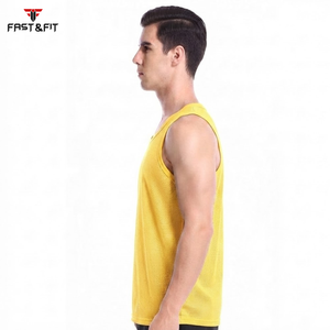 Camiseta Deportiva de Malla con Diseño Personalizado, de Alta Calidad, Sin Mangas, Secado Rápido, Transpirable, para Gimnasio, Baloncesto y Entrenamiento - Product Image 3