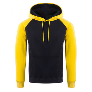 Red <b>Black</b> Raglan Splicing Hoodie Men Regular Fit Cotton/Polyester Custom Print Autumn Warmth <b>Fleece</b> Hoody Street Personality - Product Image 4