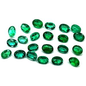 Natural Green Colombian Emerald 8x10 MM Oval Cut <b>Stone</b> Universal <b>Gems</b> Third Party Appraisal - Product Image 2