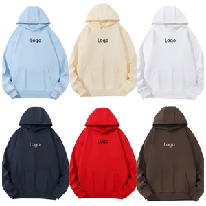 เสื้อฮู้ดดี้ผู้ชายสไตล์วินเทจทรงโอเวอร์ไซส์ น้ำหนักเบา ใส่ได้ทั้งชายและหญิง สำหรับฤดูใบไม้ผลิและฤดูใบไม้ร่วง มีหลายสีให้เลือก - Product Image 1