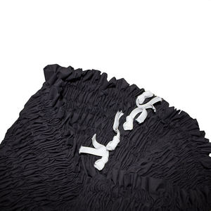 กระโปรงแม็กซี่ลายดอกไม้ฮาวายสำหรับผู้หญิง สไตล์ลำลอง เหมาะสำหรับวันหยุดพักผ่อนริมชายหาด น้ำหนักเบา ผ้าพลิ้ว - Product Image 6