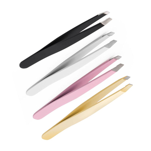 Pinzas para Cejas, Equipo de Belleza Personal Profesional, Proveedor OEM ODM, Pinzas para Cejas de Precisión de Acero Inoxidable - Product Image 3