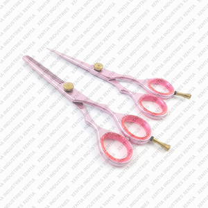 Ensemble de ciseaux de coiffure professionnels, 2 pièces, 5,5 pouces, ciseaux de coupe de cheveux pour salon de coiffure, 14 cm, instrument chirurgical - Product Image 2