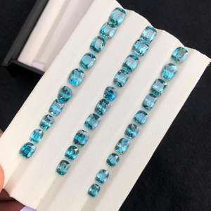Piedras Preciosas Sueltas de Circonio Azul Natural, Corte Octogonal, Alta Calidad, Certificadas por IGI, Estilo Clásico Brillante para Joyería, Venta al Por Mayor - Product Image 5