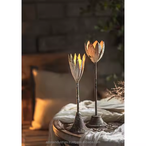 Candelabra <b>Candle</b> <b>Holder</b> Iron Decorative Candlestick for Wedding Brass candlestick - Product Image 5