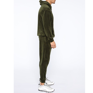 Ensemble de survêtement unisexe surdimensionné en coton 100% de luxe, fabriqué par un fabricant, poids lourd 500 g/m², sweat à capuche et pantalon de jogging pour hommes - Product Image 5
