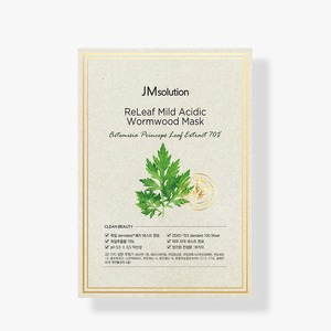 เจเอ็มโซลูชั่น รีลีฟ โลว์ พีเอช มักเวิร์ต มาส์ก 30 มล. (10 แผ่น) - Product Image 1
