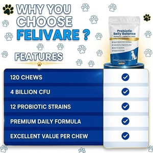 Proveedores de Suplementos Alimenticios Probióticos OEM ODM, Golosinas y Bocadillos para Perros y Gatos para el Cuidado de la Salud Intestinal - Product Image 6