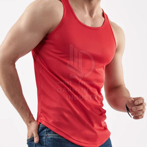 Vente directe d'usine, débardeur décontracté pour homme, respirant, 100% coton, de haute qualité, pour la salle de sport, l'exercice physique, la remise en forme, en vente en ligne - Product Image 3