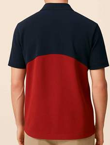 Camisetas Polo de Alta Calidad con Logotipo Personalizado en Contraste, Personalización Completa, Camiseta Polo de Pesca de Manga Corta, Ropa Deportiva para Hombre - Product Image 4