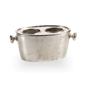 Elegant drink cooler bottle chilling tub hotel <b>bar</b> ware wine presentation bucket decorative wine holder upscale entertaining - Product Image 4