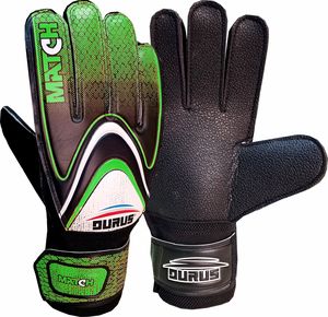 Wholesale High PU Leather Adjustable Wrist <b>Strap</b> Waterproof Non-Slip Full <b>Finger</b> Customizable Outdoor Football Goalkeeper Gloves - Product Image 4